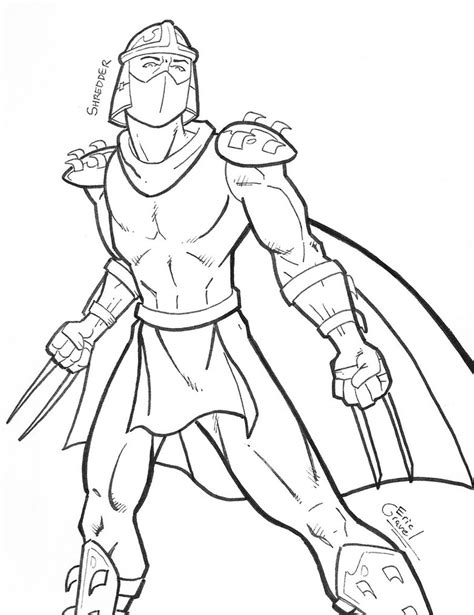 Shredder Drawing at GetDrawings | Free download