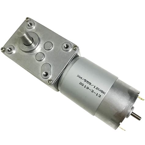 V V High Torque High Rpm High Power Dc Worm Gear Motors In Dc Motor