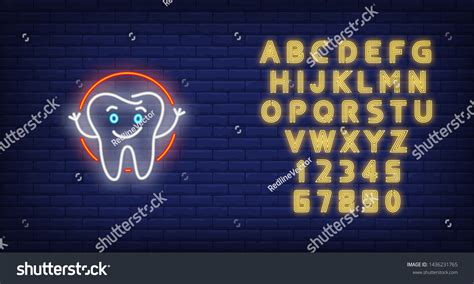 Tooth Neon Sign Images Stock Photos Vectors Shutterstock