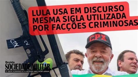 Boné sigla também usada em armas do tráfico deixa Lula em destaque