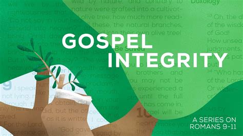 Gospel Integrity Week 1 — Five Oaks Church