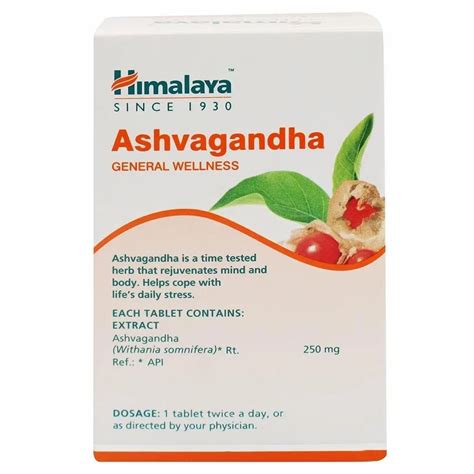 Himalaya Wellness Pure Herbs Ashvagandha Tablet Tablets At Rs