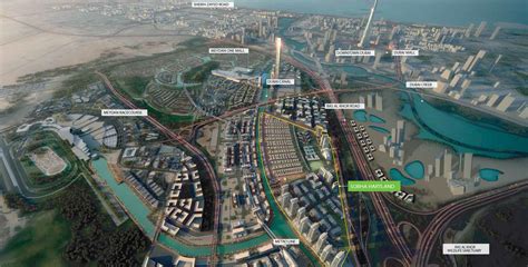 SOBHA Hartland Location Map | Mohammed Bin Rashid City, Dubai