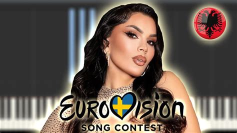 Besa Kokëdhima Zemrën Ndorë Albania 🇦🇱 Eurovision 2024 Sheets