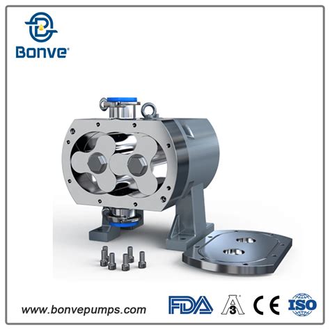 High Temperature Viscosity Butter Transfer Rotor Lobe Pump Lobe Pump