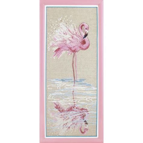 Flamingo Cross Stitch Kit Cross Stitch Set Embroidery Kit Diy Cross