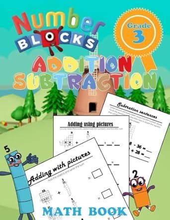 Numberblocks Addition Subtraction Math Book Math Workbook Grade