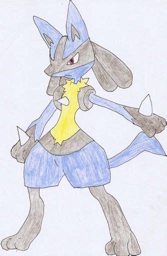 How To Draw Lucario Easy