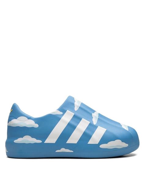 adidas X The Simpsons Adifom Superstar Low "clouds" Sneakers in Blue ...