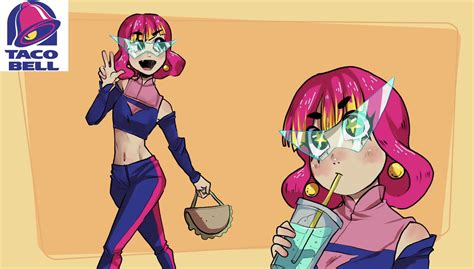 Taco bell themed girl by lavendertowne : r/tacobell