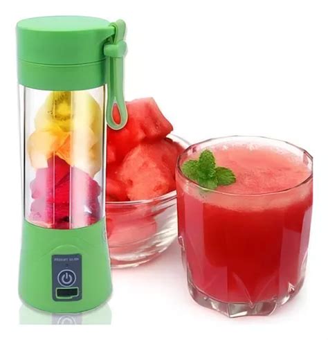 Mini Liquidificador Mixer Juice Garrafa Port Til Usb Rosa Mercadolivre