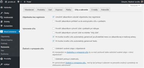 Configuración De Cuenta Y Privacidad En Woocommerce