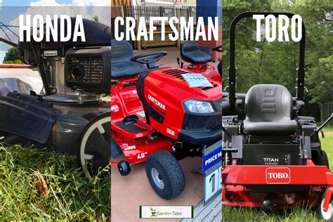 Craftsman Vs Honda Vs Toro Lawn Mower Which To Choose