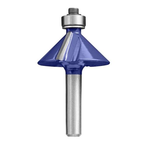 Irwin Carbide Tipped Chamfer Router Bit At