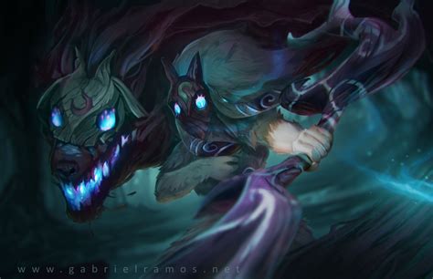 Gabriel Ramos Kindred League Of Legends Fanart