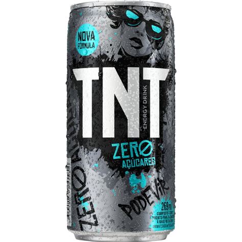 Energetico Zero Acucar - Energético Zero Açúcar TNT Lata 269ml - Supermercado Coop