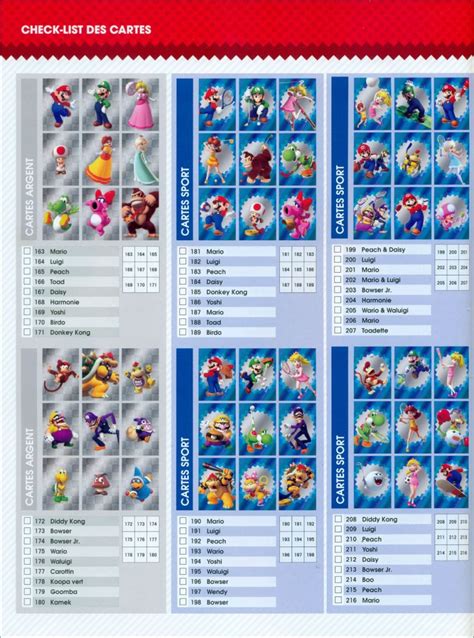 Super Mario Nintendo Trading Card Collection Panini