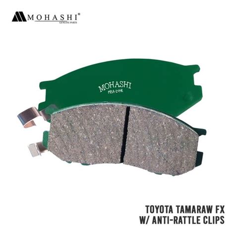 TOYOTA TAMARAW FX MOHASHI BRAKE DISC PADS 4PCS Lazada PH