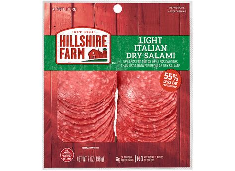 Light Italian Dry Salami Cured Meat | Hillshire Farm® Brand