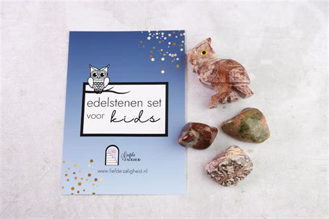 Edelstenen Set Voor Kinderen Liefde Zaligheid