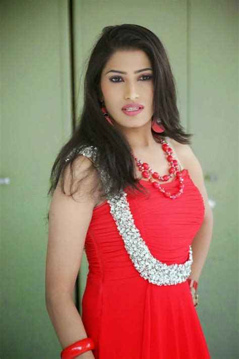 Sizzling Southern Stars Shruti Hussain Latest Hot Arm Pits Show Look Photo Stills In Red