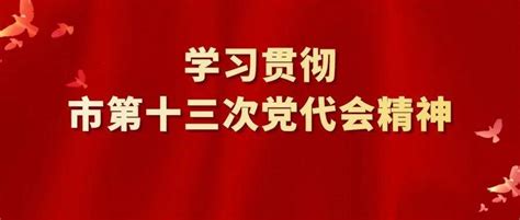 全区各单位深入学习贯彻市第十三次党代会精神① 工作 发展 教育工委