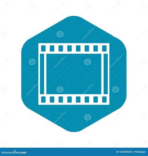 Filme Con El Icono De La Pel Cula De Los Marcos Estilo Simple