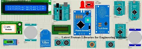 Latest Proteus Libraries For Engineering Students Projectiot