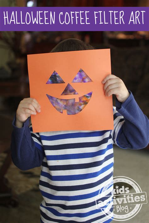 Halloween Jack-O-Lantern Art Project for Kids