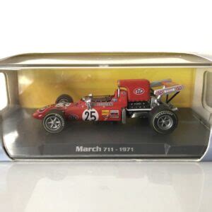 1971 Ronnie Peterson March 711 1 43 Atlas Editions F1 Model GPBox