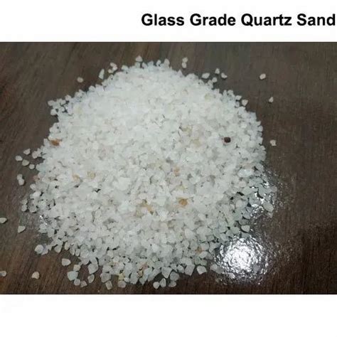 Glass Grade Quartz Sand Packaging Type Pp Bag Packaging Size 50 Kg