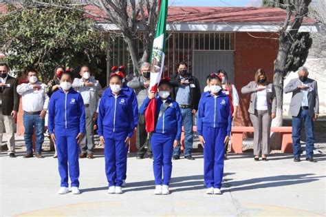 En Cuatro Ci Negas Autoridades Y Alumnos Celebran D A De La Bandera