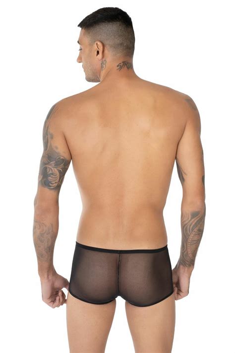 Mm Dessous EROS VENEZIANI Herren Pant Push Up 7387 Schwarz