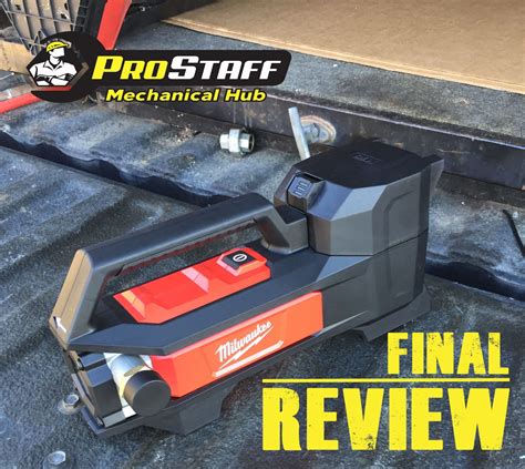 ProStaff Review: Milwaukee Tool M18 Transfer Pump - Mechanical Hub ...