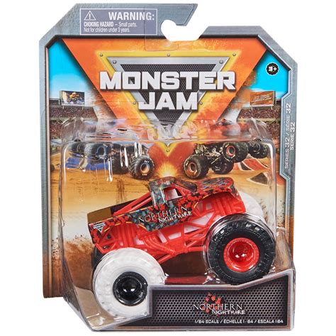 Monster Jam, Official Northern Nightmare Monster Truck, Die-Cast ...