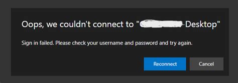 Login Failed Please Check Your Server Address Username And Password - Sign in failed. Please check your username and password and try again ...