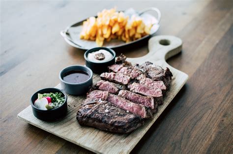 Steak And Chips With Pepper Sauce Food Home Magazine