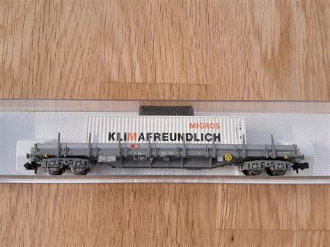 Fleischmann Rungenwagen Migros Container Sbb Kaufen Auf Ricardo