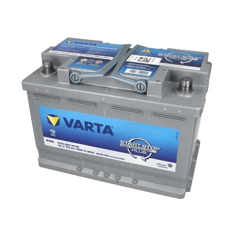 Citroen AKUMULATOR VARTA START STOP PLUS AGM E39 7410973437