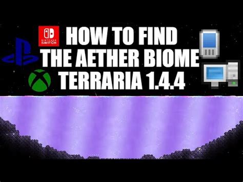 Terraria How To Find The Aether Biome All Platforms Labor Of