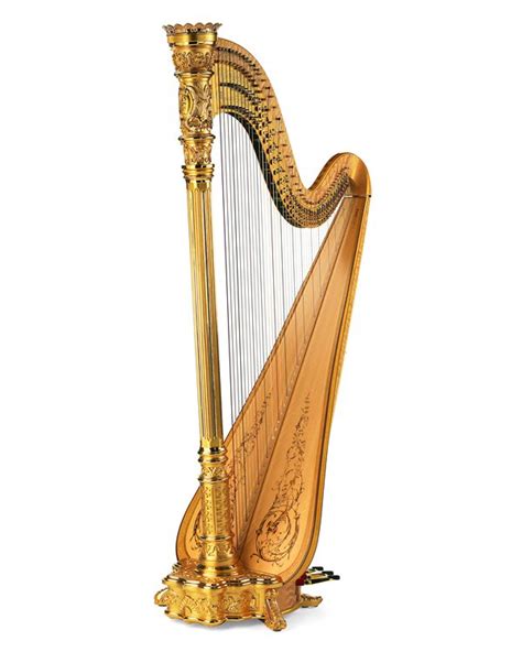 Style 23 Gold Concert Grand Pedal Harp