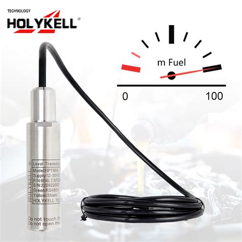 Rs485 Output Oil Tank Level Measurement Fuel Oil Level Sensor Diesel