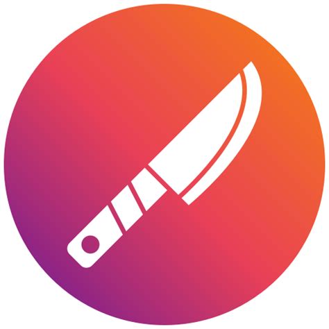 Icono De Cuchillo Generic Gradient Fill Freepik