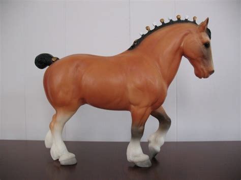 Breyer Horse Buckskin Clydesdale Stallion by MamaZombiesEtsyShop