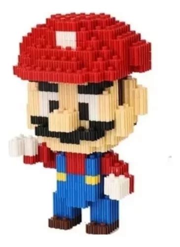 Mini Bloques Armables Figura 3d De Mario Bross Cuotas sin interés