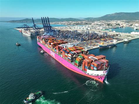 El Tercer Portacontenedores M S Grande Del Mundo Recala En Algeciras