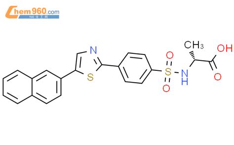 408504 08 5 D Alanine N 4 5 2 Naphthalenyl 2 Thiazolyl Phenyl