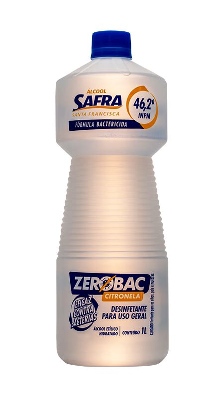 Lcool Safra L Q Inpm Bactericida Citronela L Lcool Safra