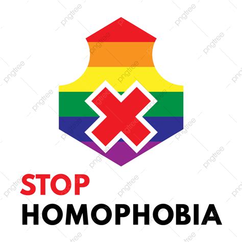 Stop Homophobia Vector Hd Images Free Stop Homophobia Stop Homophobia