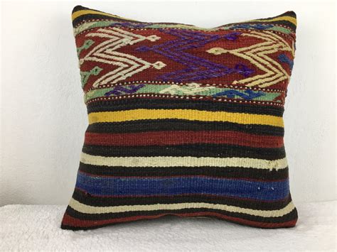 Throw Pillow, Kilim Pillow Cover, Decoration Pillow, Floor Pillow, 18 X 18 Outdoor Pillow ...